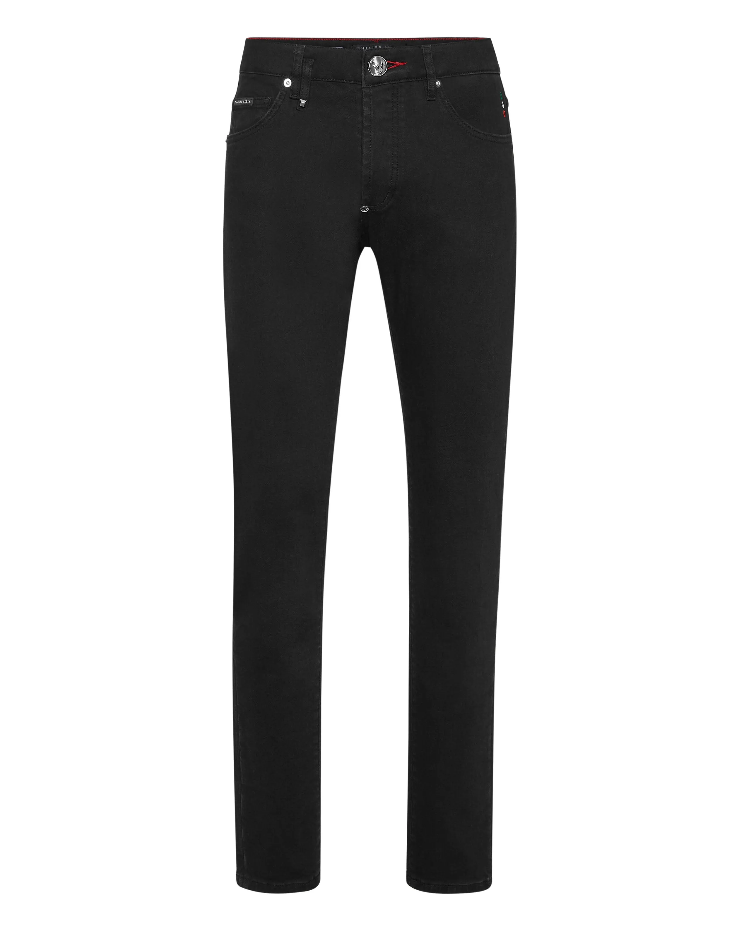 Denim Super Basic Straight Trousers
