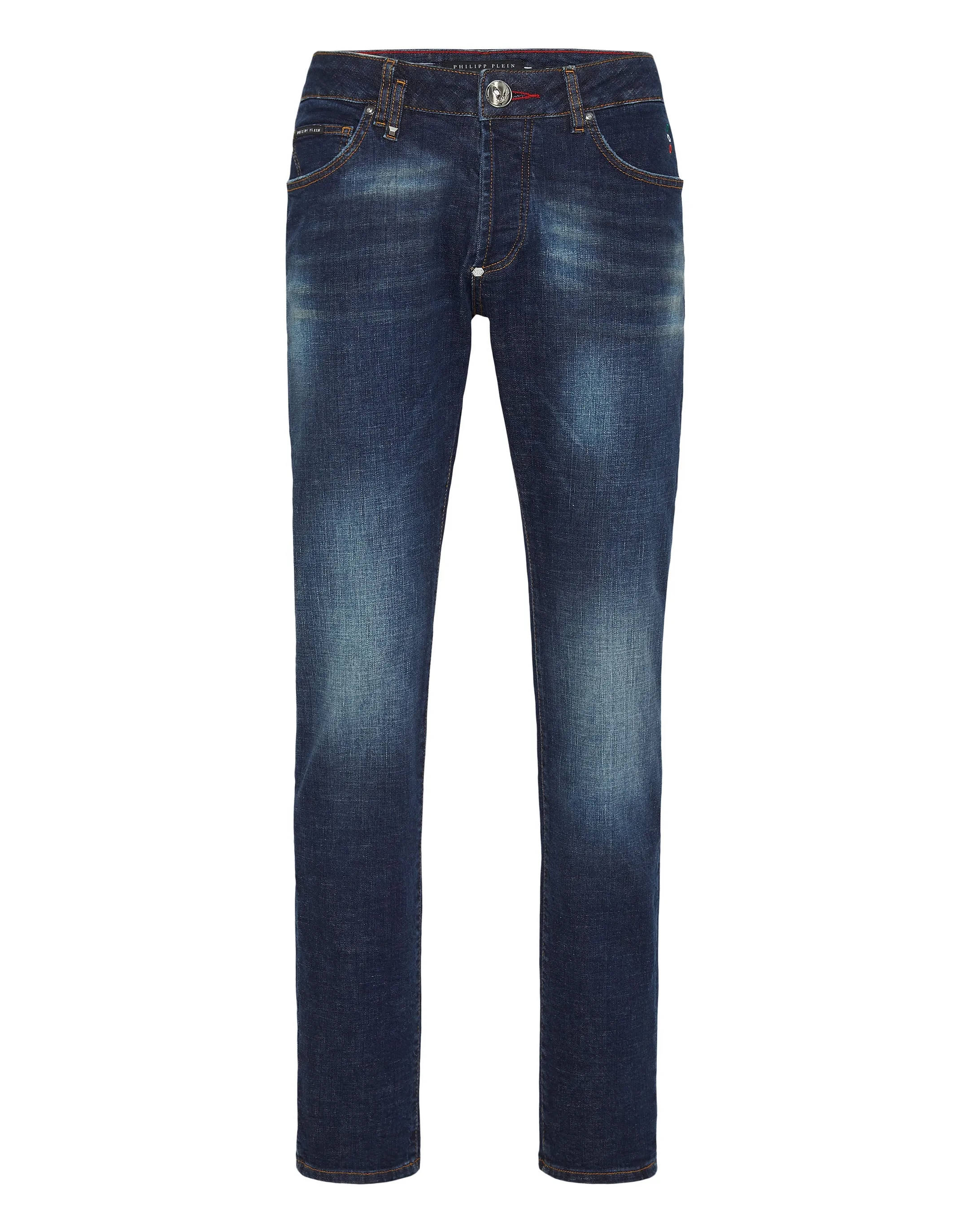 Denim Super Basic Straight Trousers