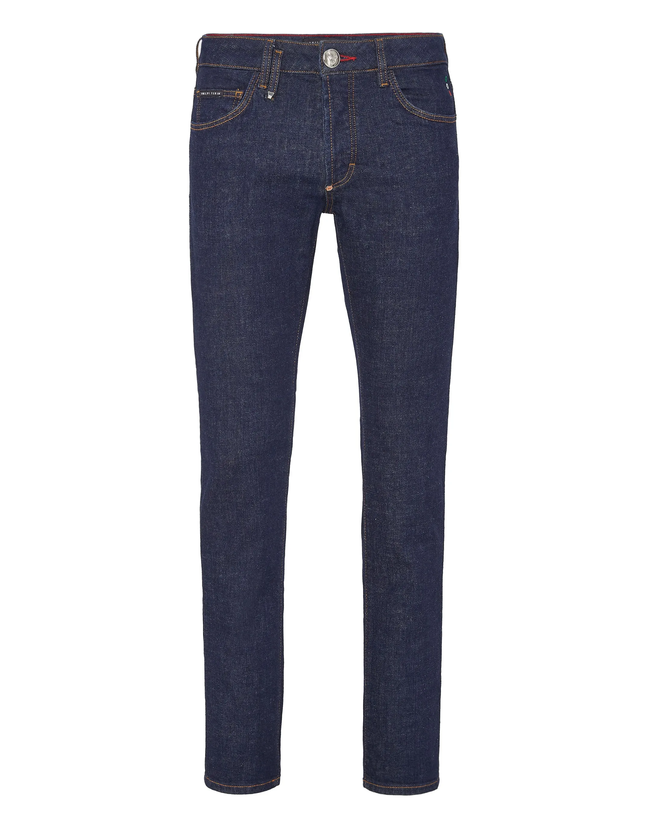 Denim Trousers Super Straight Cut Iconic Plein