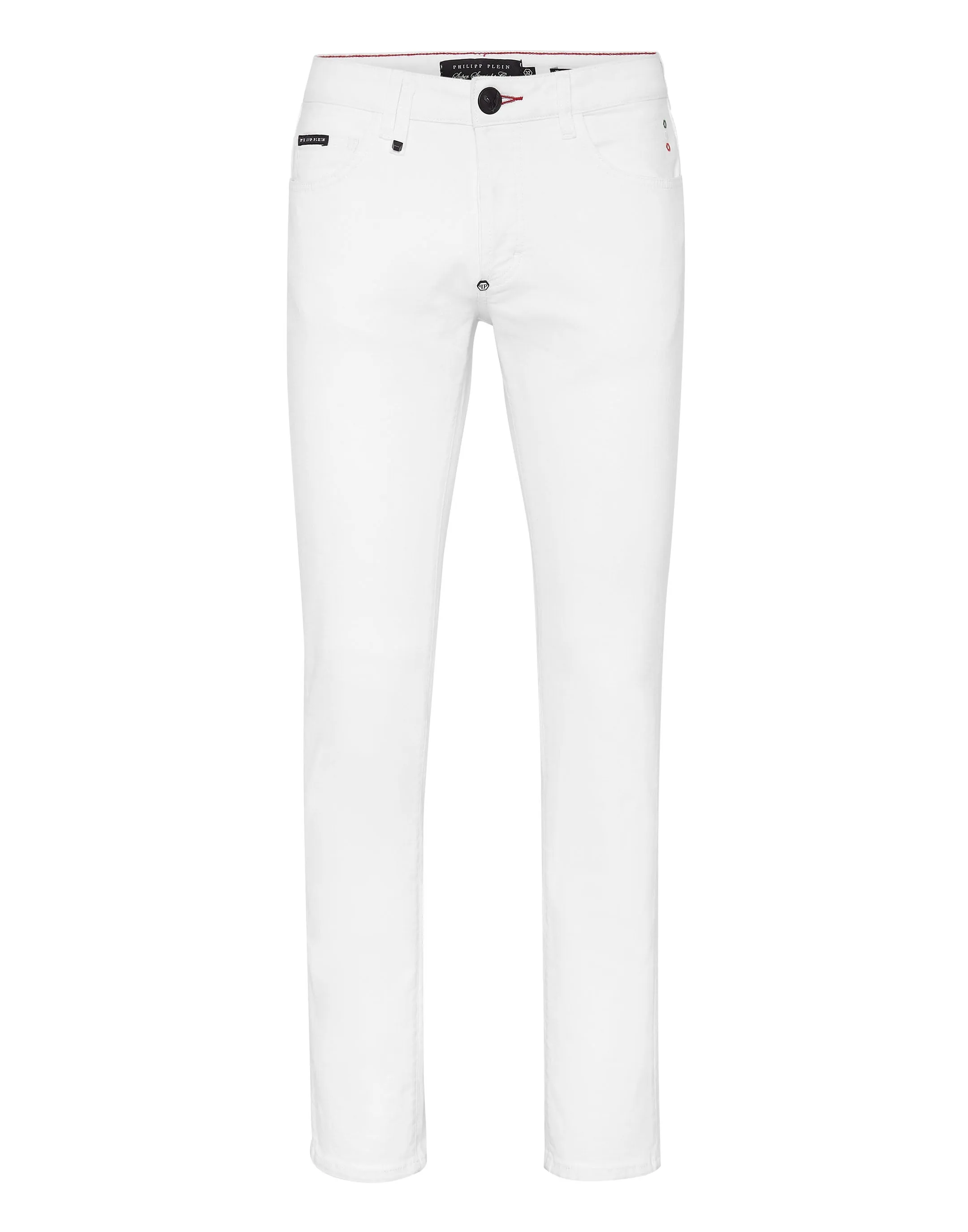 Denim Trousers Super Straight Cut Iconic Plein