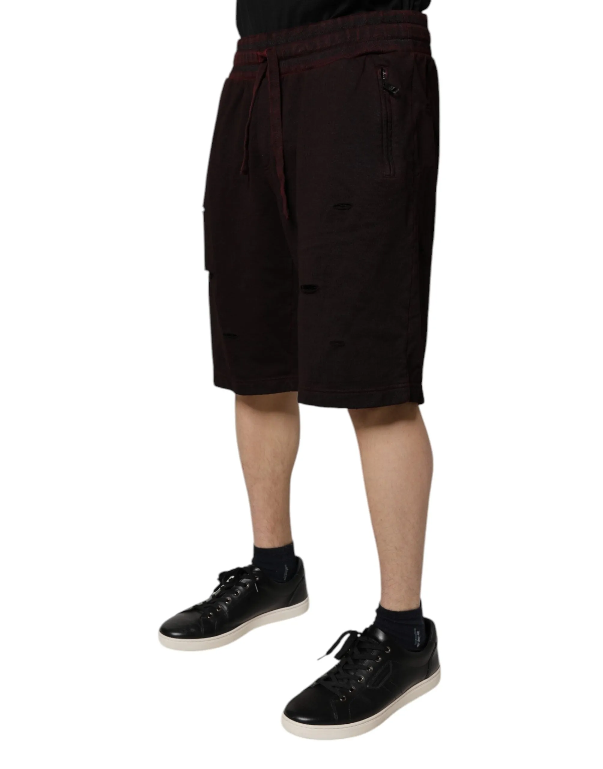 Dolce & Gabbana Cotton Bermuda SweatMen's Men's Shorts (Pre-Owned)
