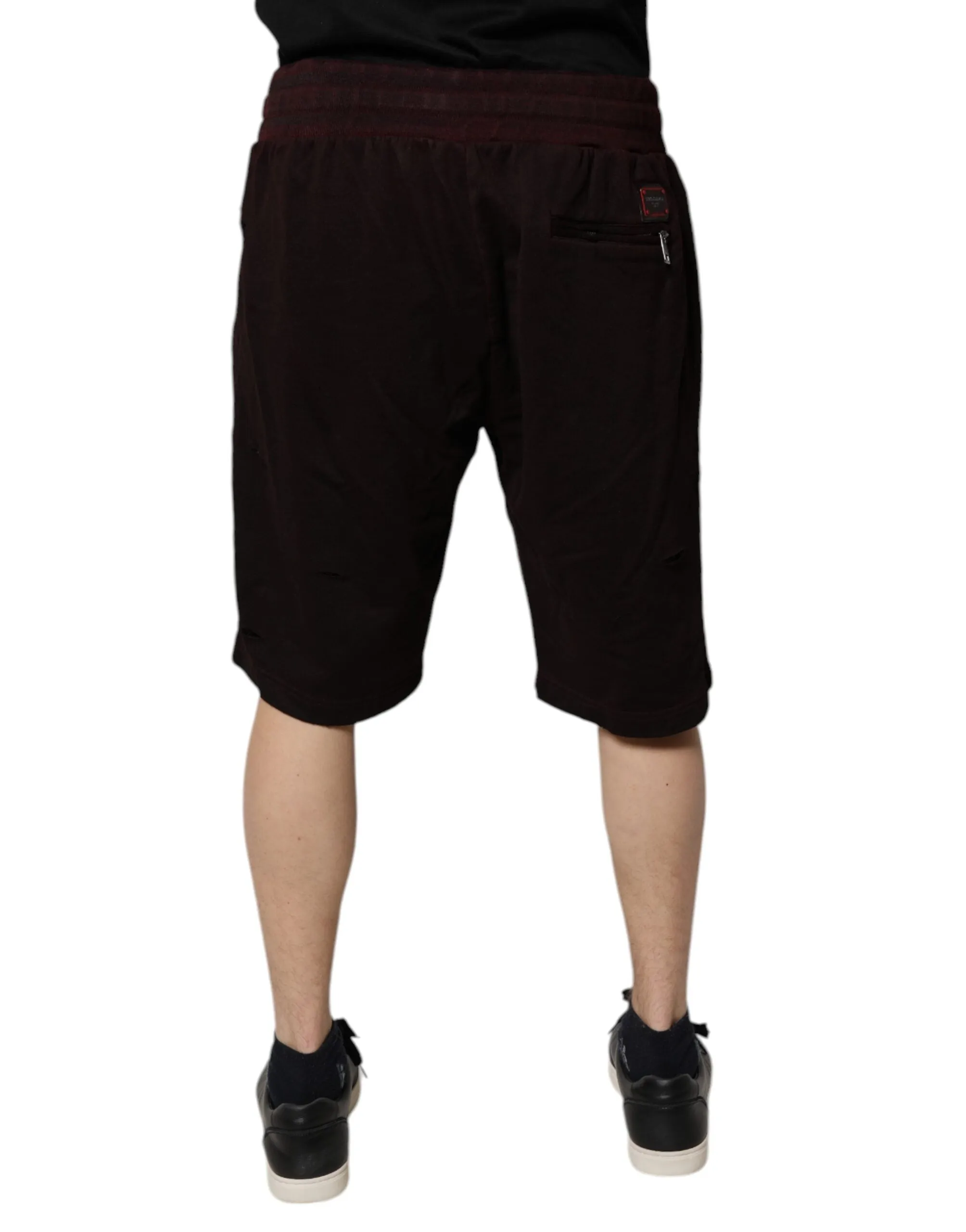Dolce & Gabbana Cotton Bermuda SweatMen's Men's Shorts (Pre-Owned)