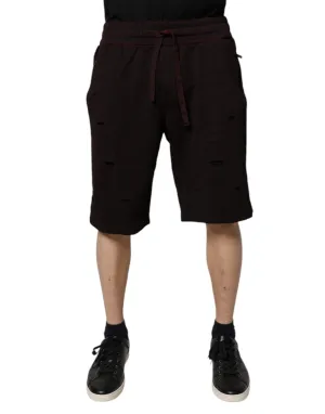 Dolce & Gabbana Cotton Bermuda SweatMen's Men's Shorts (Pre-Owned)