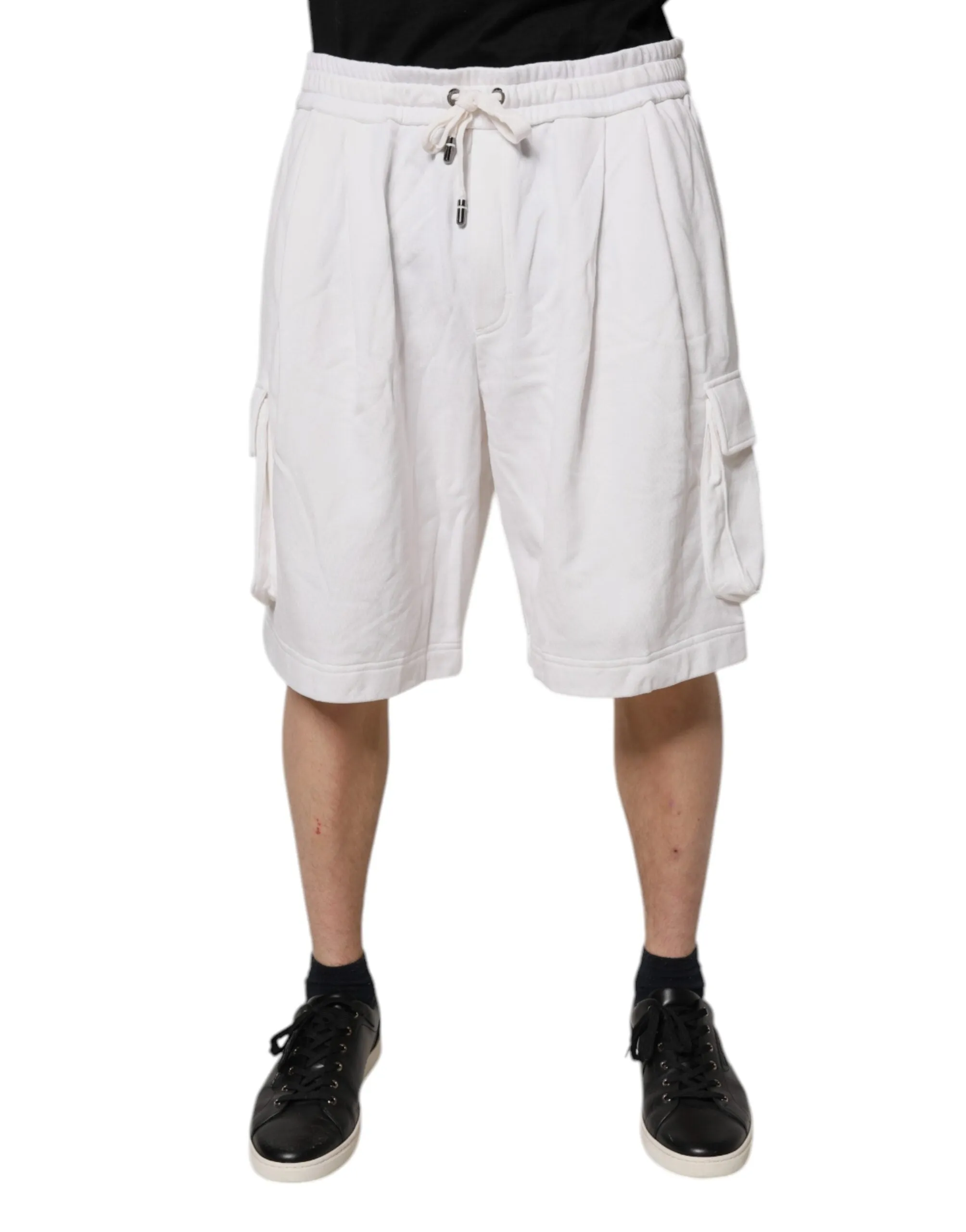 Dolce & Gabbana Cotton Cargo Bermuda SweatMen's Men's Shorts