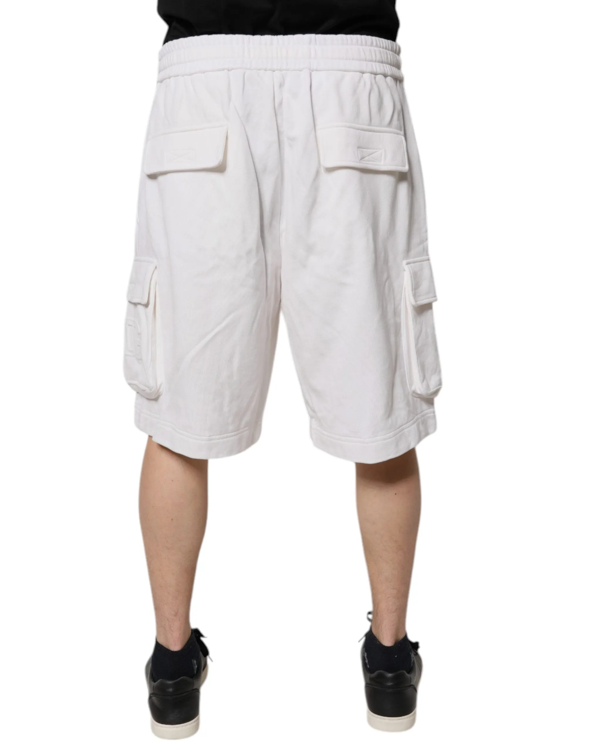 Dolce & Gabbana Cotton Cargo Bermuda SweatMen's Men's Shorts