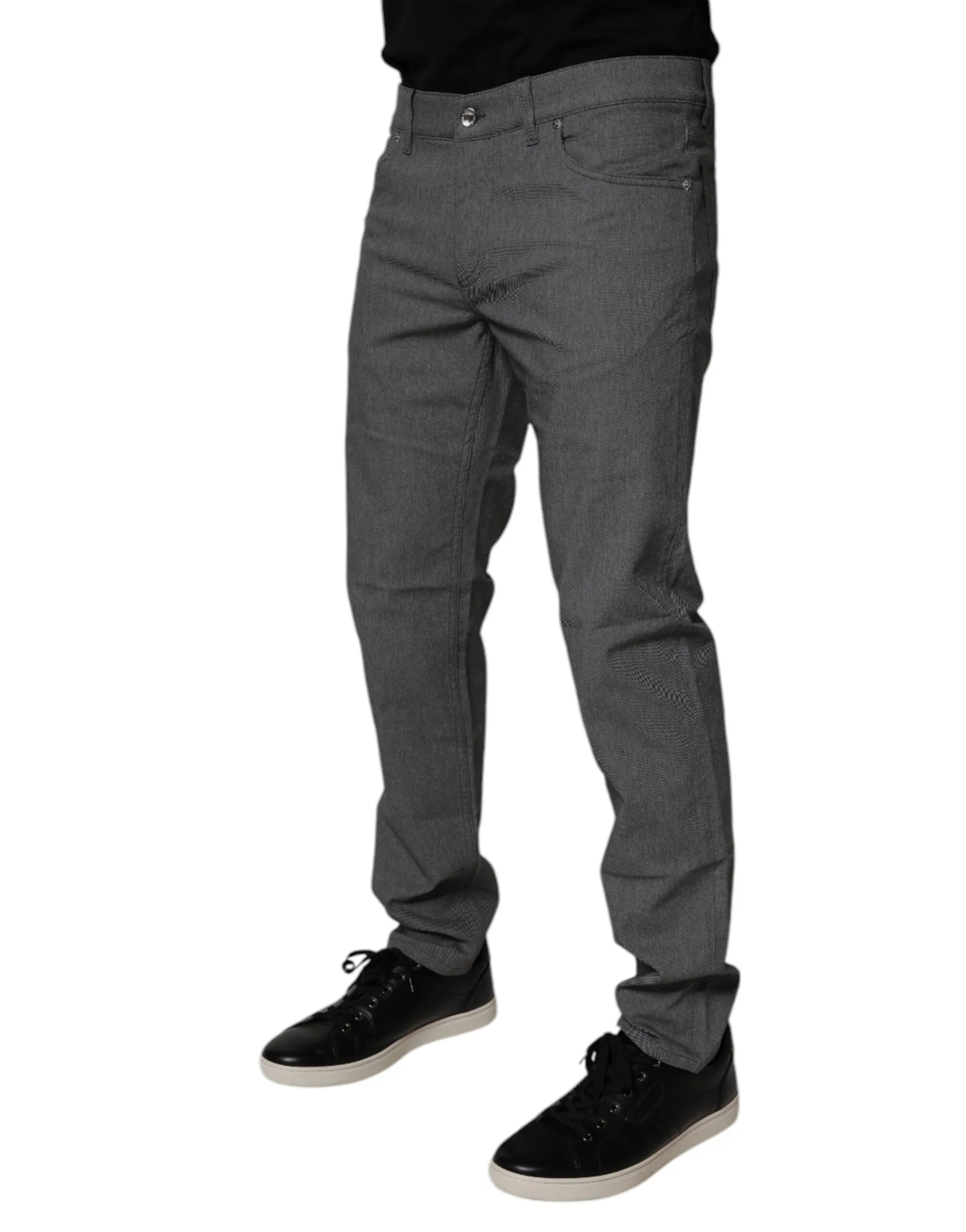Dolce & Gabbana Cotton Stretch Skinny blue Men's Jeans