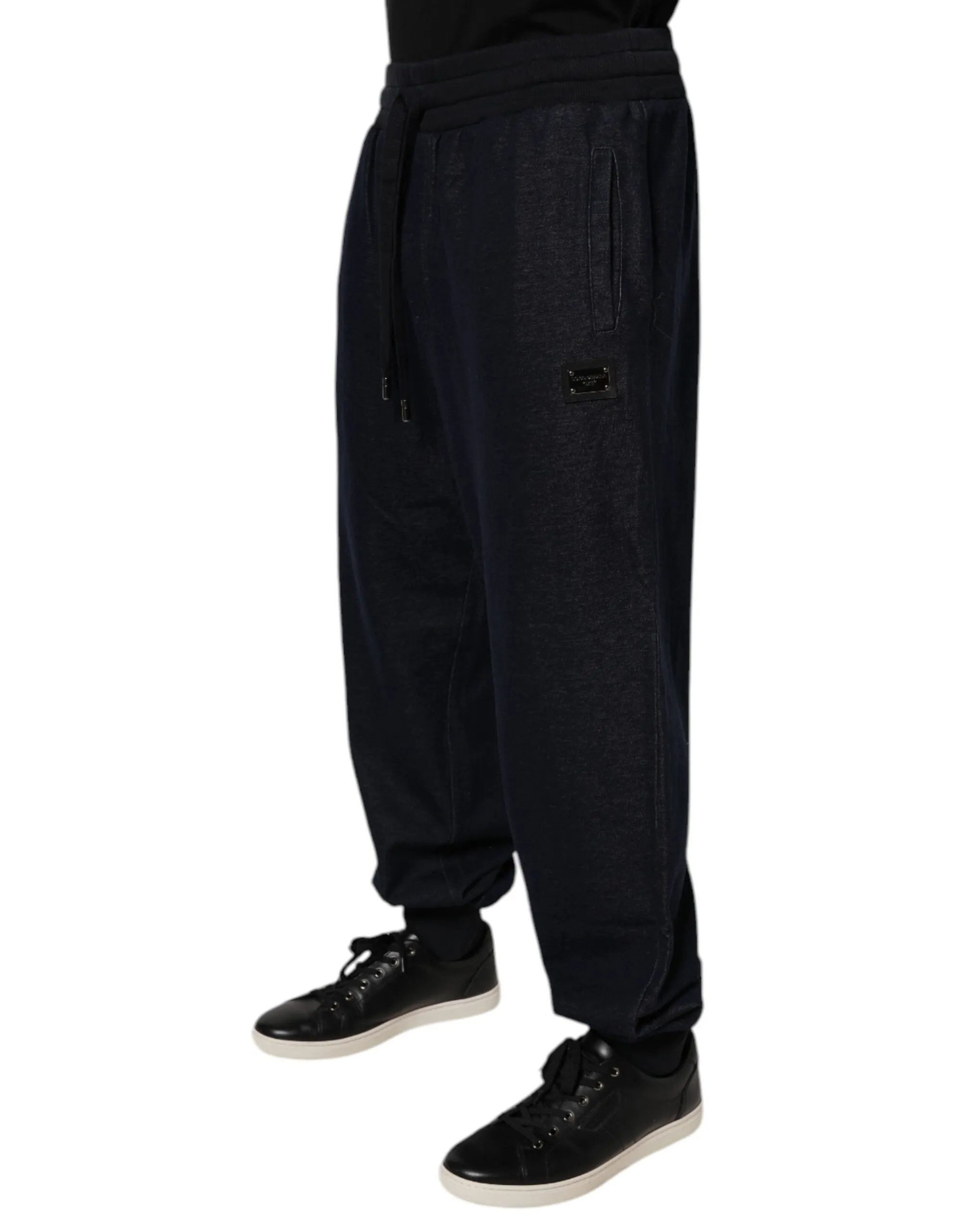 Dolce & Gabbana Jacquard Cotton Jogger SweatMen's Men's Pants