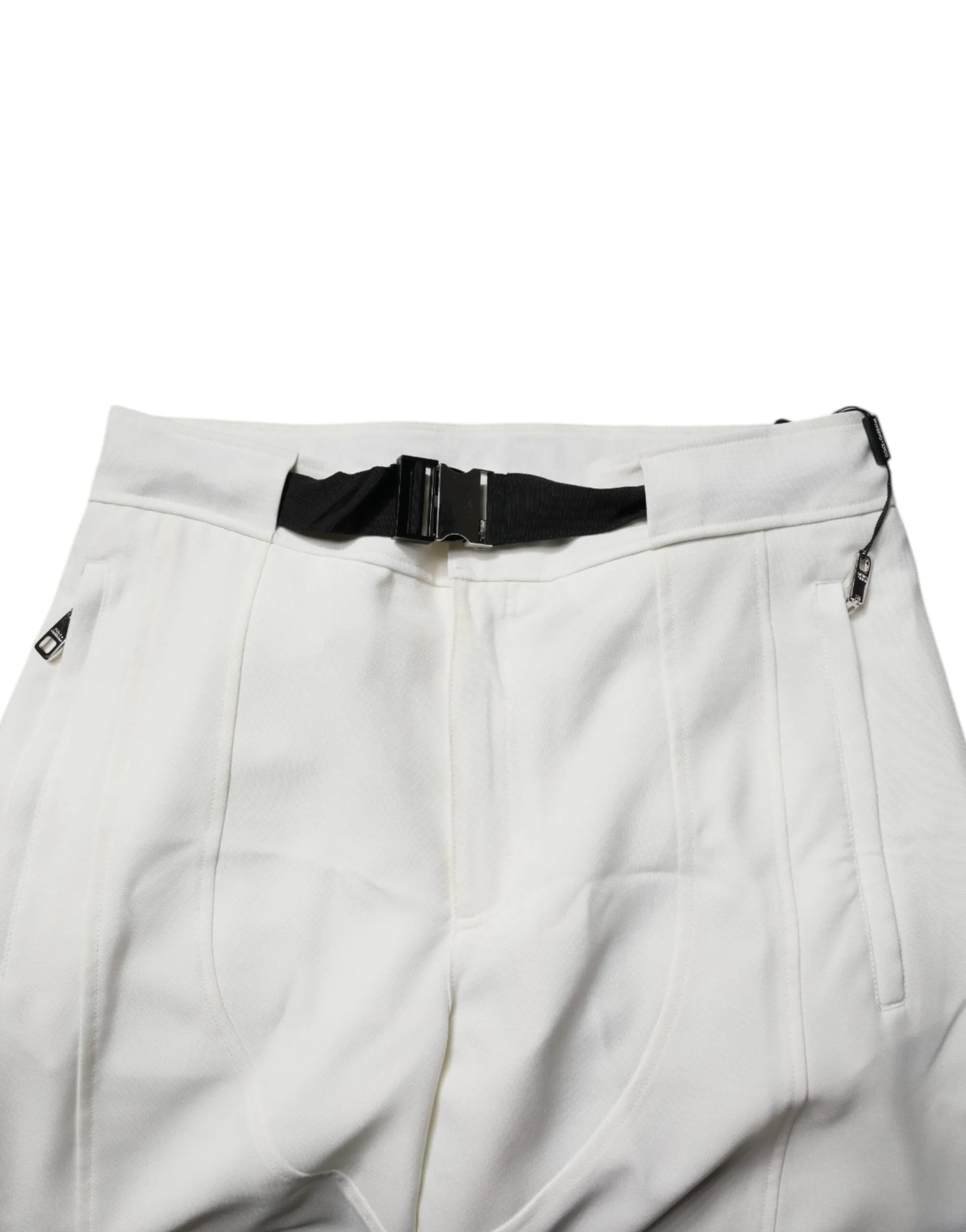 Dolce & Gabbana Mid Waist Wide Leg Men's Pants