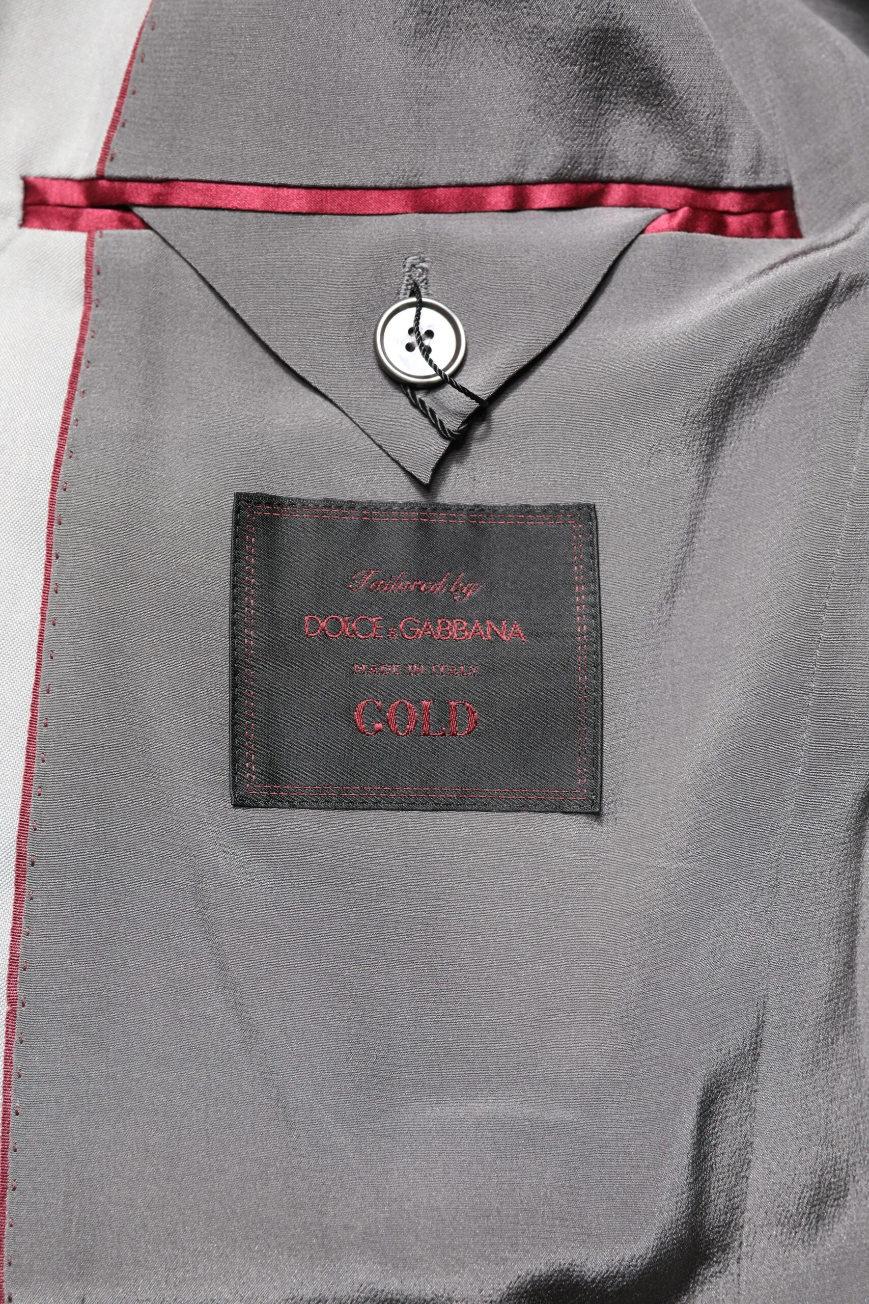 Dolce & Gabbana  Wool gold 2 Piece Formal Men's Suit