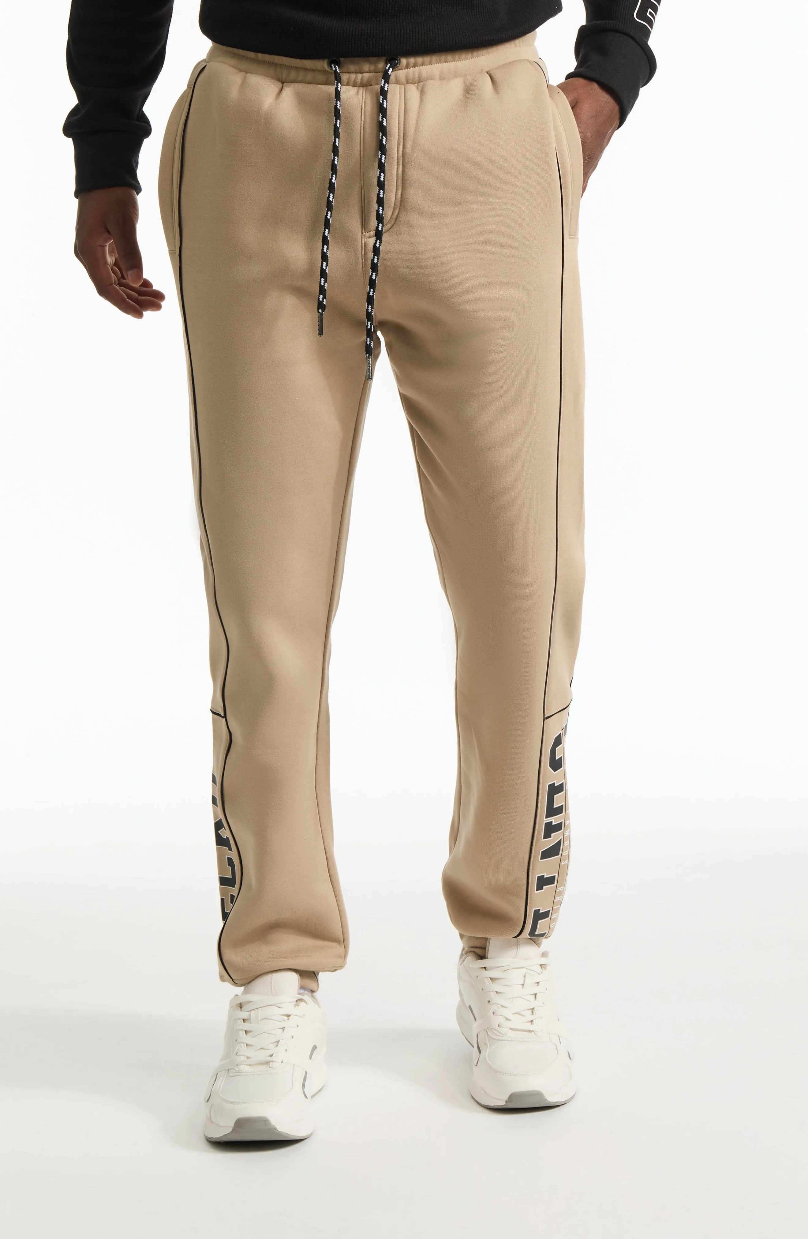 Ecko Unltd. Men's Fence Line Knit Jogger