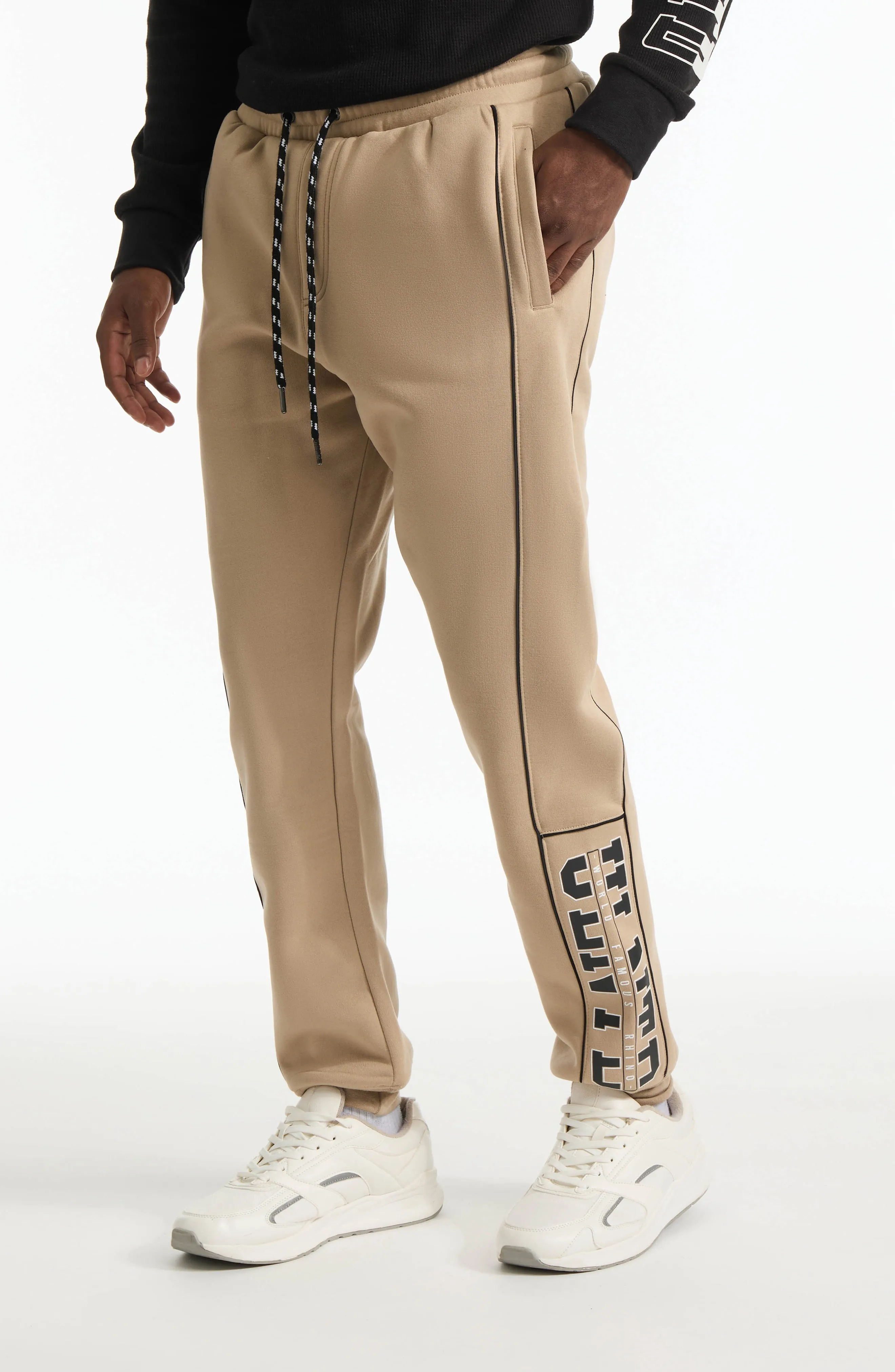 Ecko Unltd. Men's Fence Line Knit Jogger