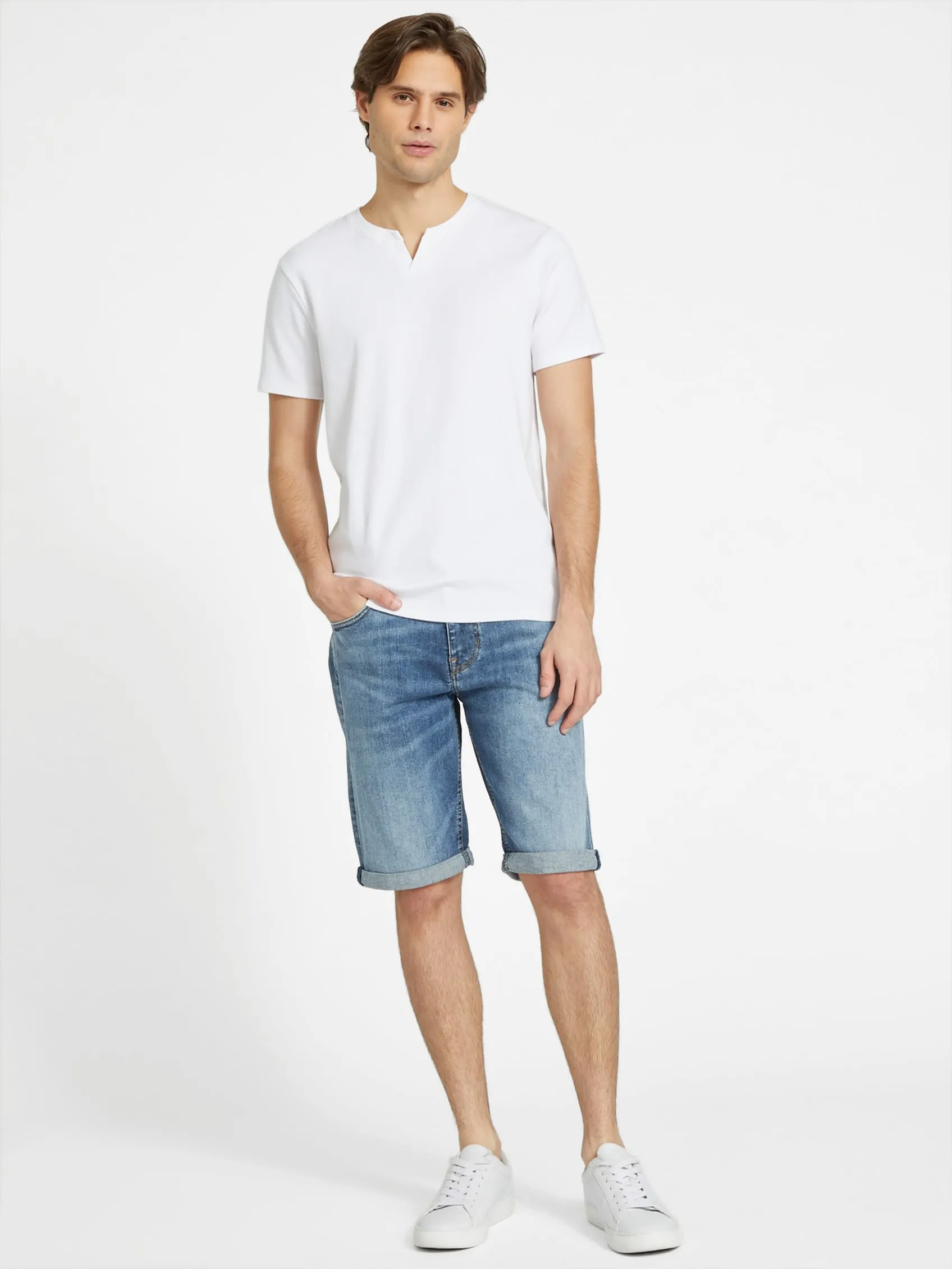 Eco Trent Rolled Shorts