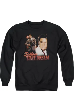 Elvis Presley Follow That Dream Adult Crewneck Sweatshirt