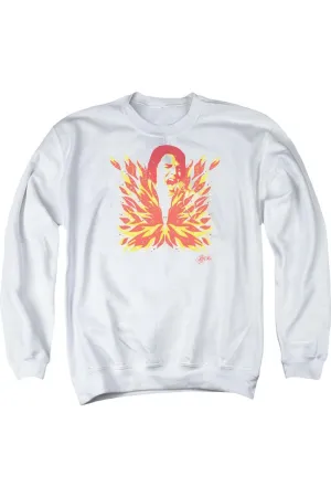 Elvis Presley His Latest Flame Adult Crewneck Sweatshirt