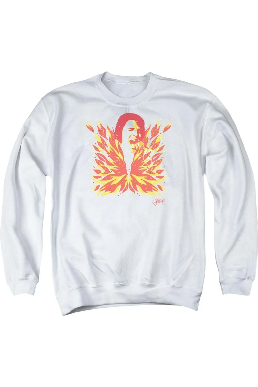 Elvis Presley His Latest Flame Adult Crewneck Sweatshirt