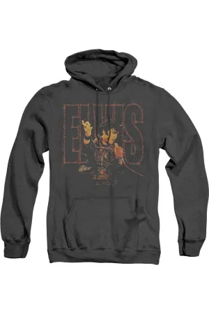Elvis Presley Take My Hand Adult Heather Hoodie