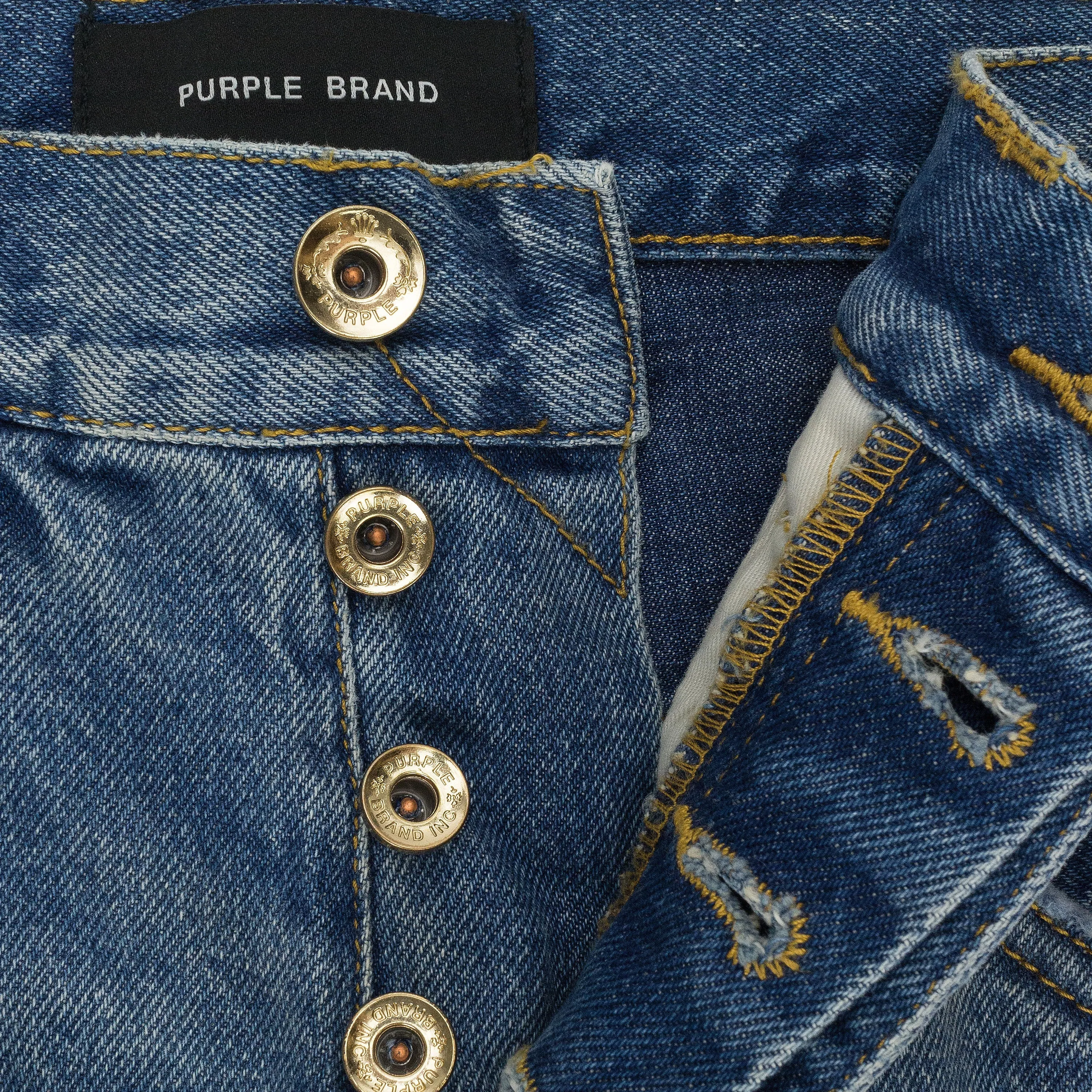 FULL SIDE ZIP Indigo SKINNY JEANS