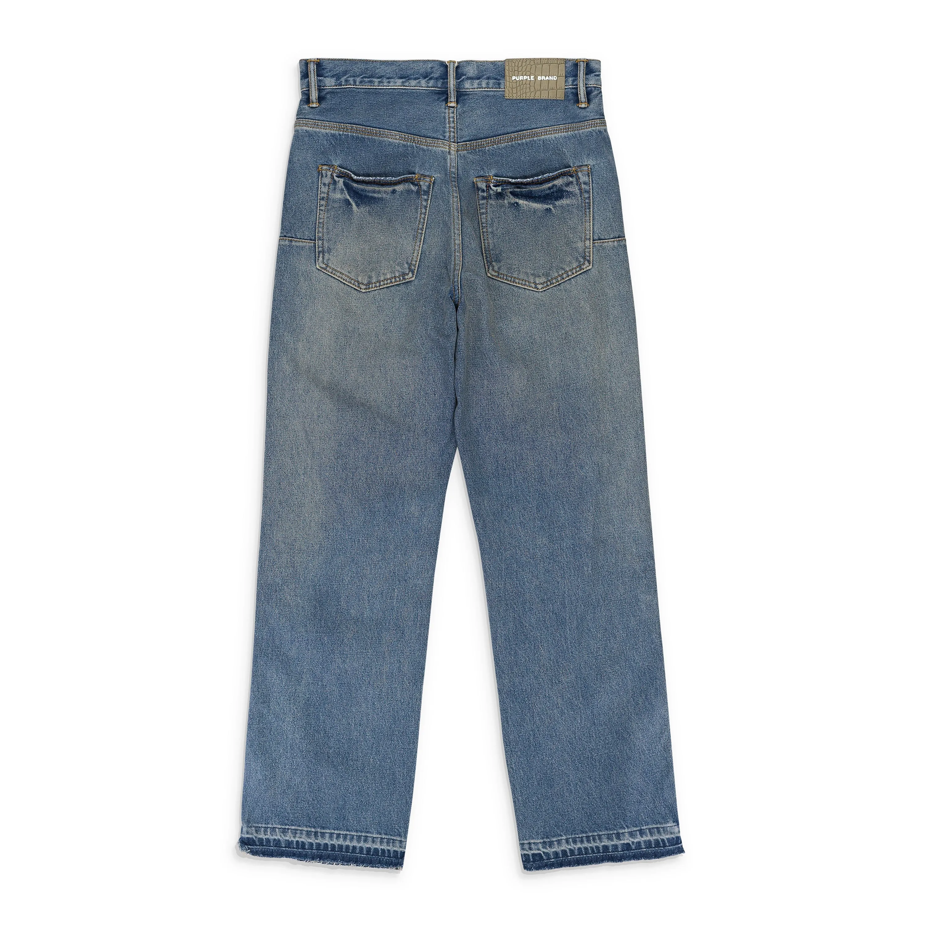 FULL SIDE ZIP Indigo SKINNY JEANS
