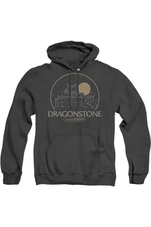 Game Of Thrones Dragonstone Adult Heather Hoodie / Hooded Sweatshirt