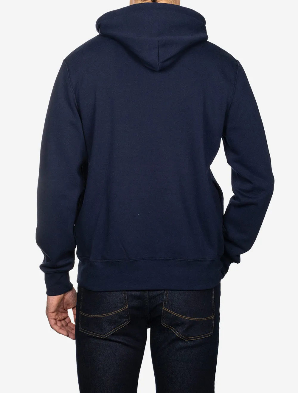 Graphic Fleece Hoodie Cruise Navy