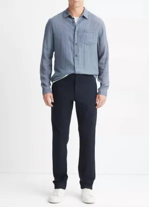Griffith Chino Cotton Twill Pant In Coastal