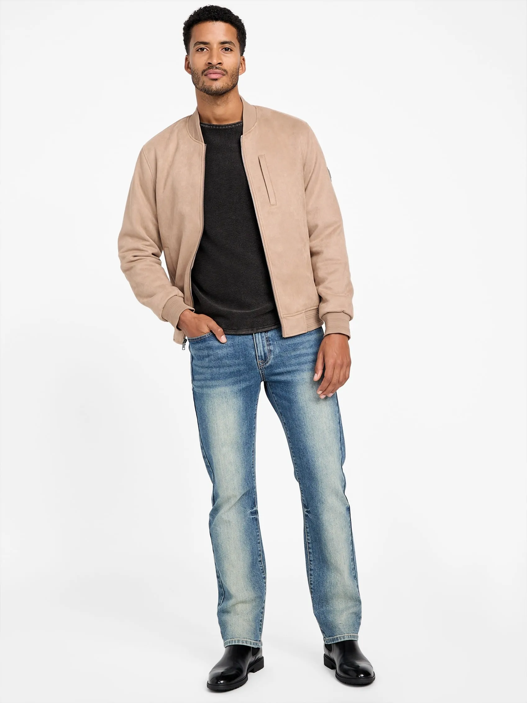Grover Faux-Suede Jacket