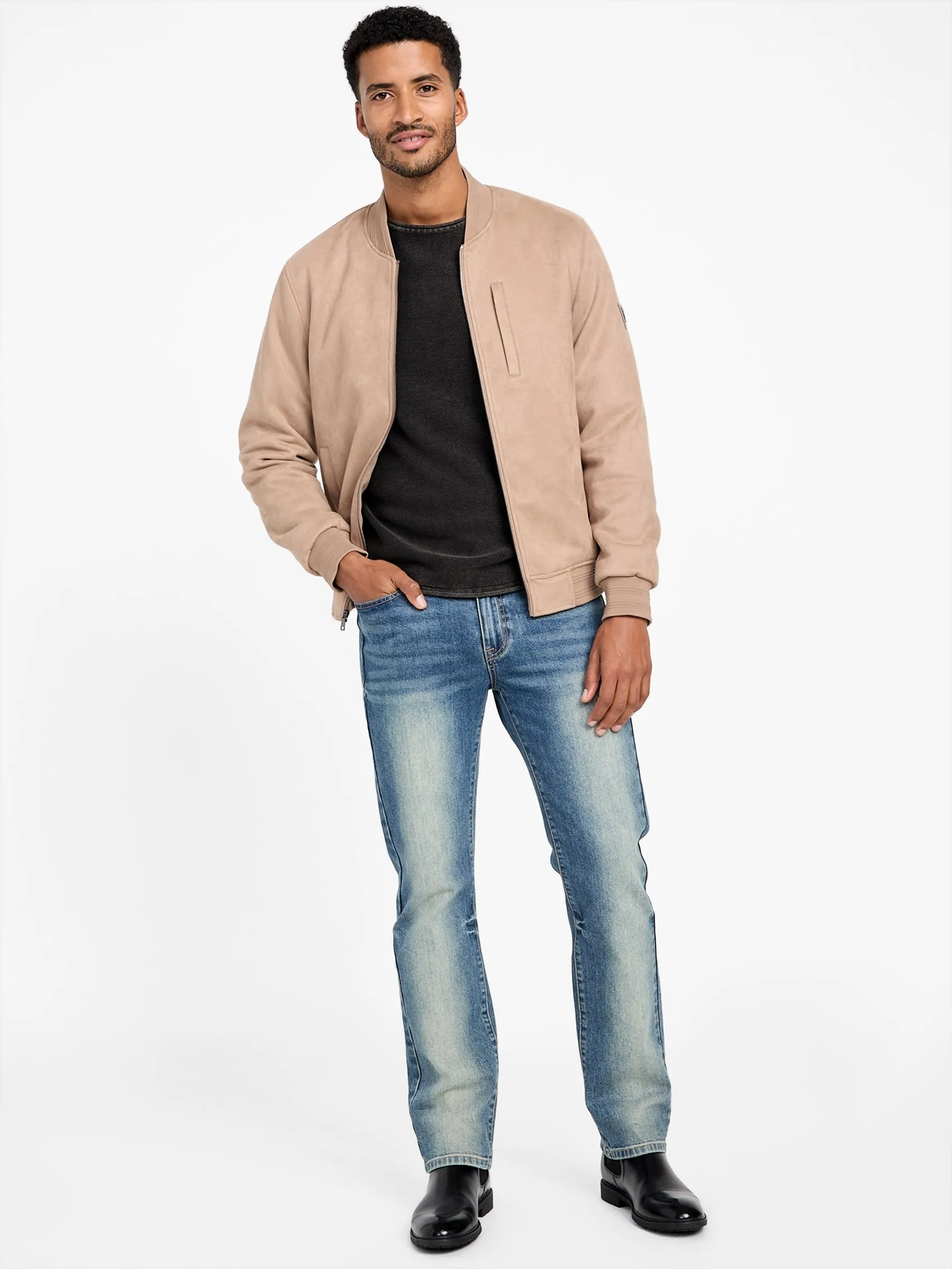 Grover Faux-Suede Jacket