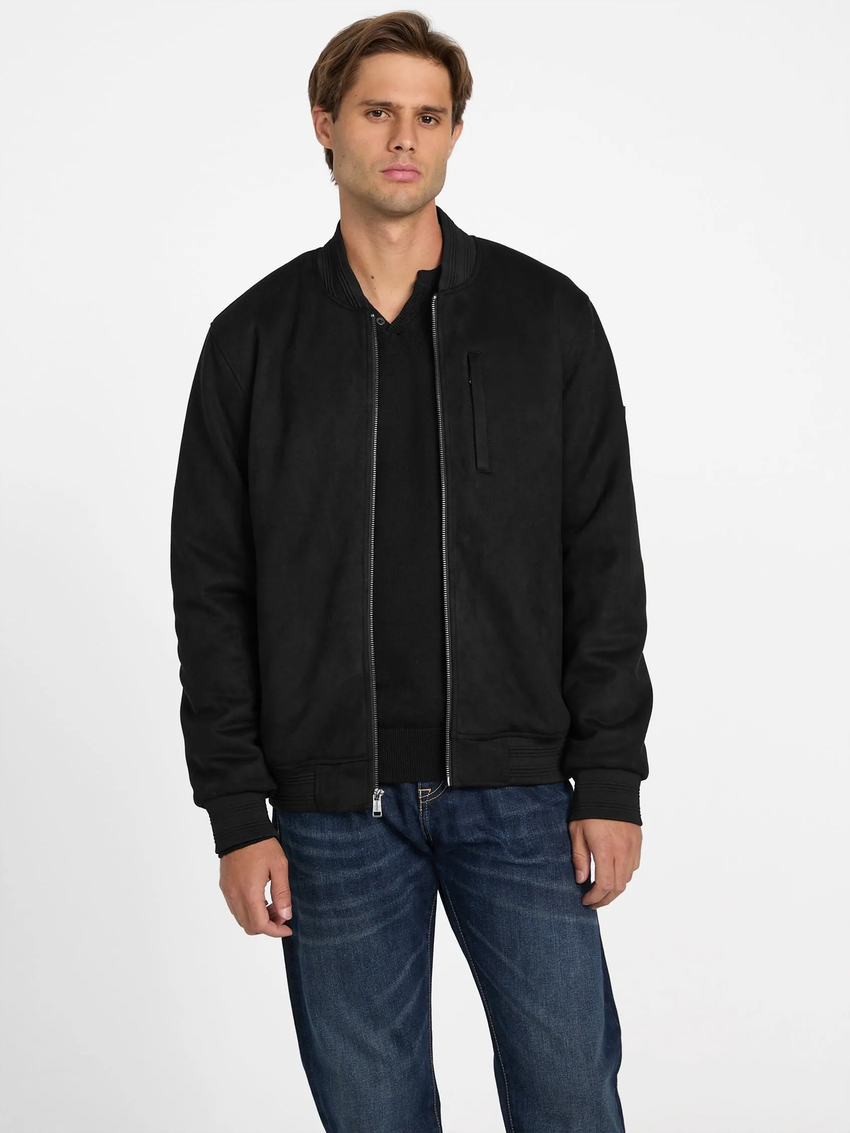 Grover Faux-Suede Jacket