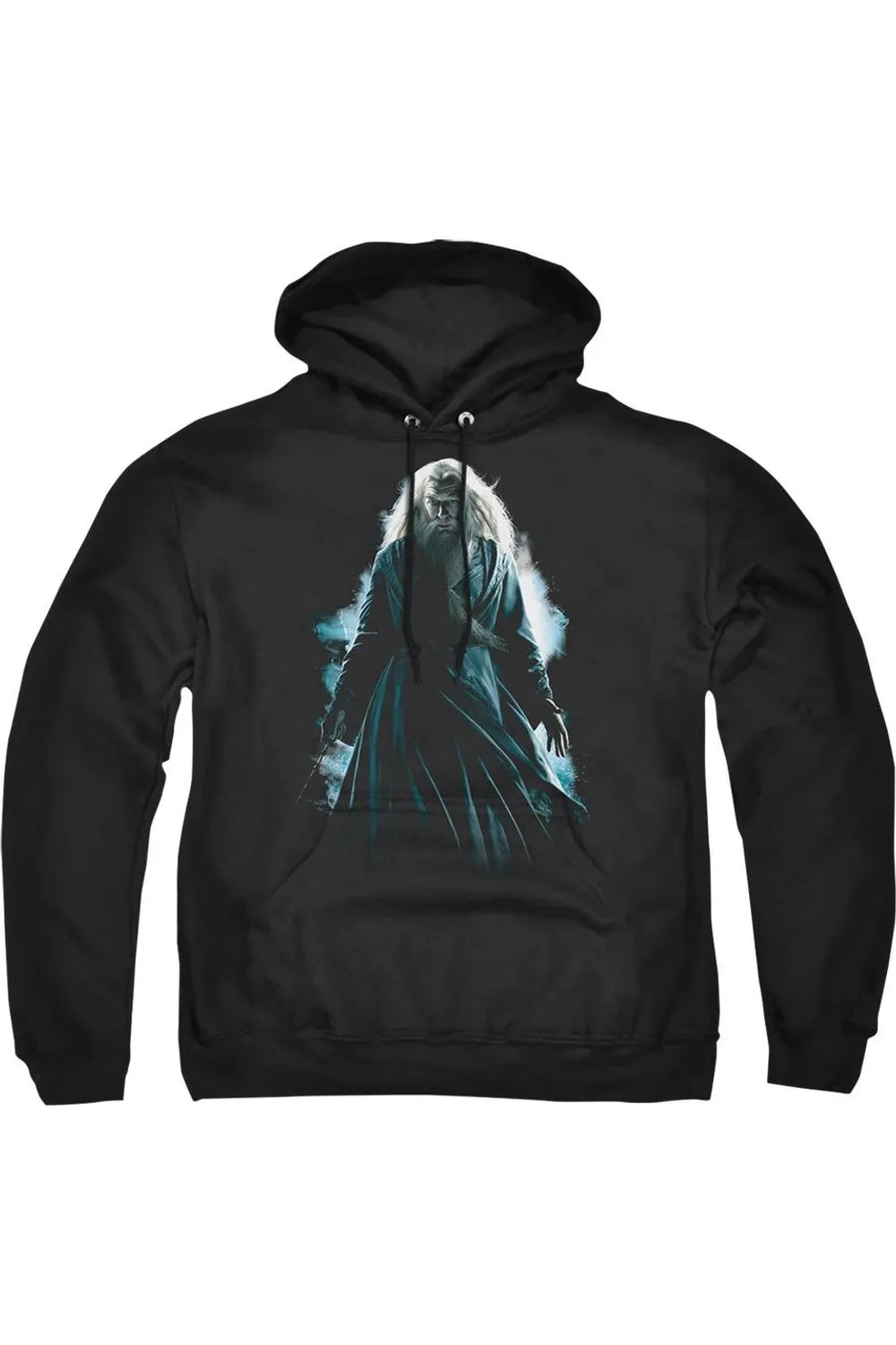 Harry Potter Dumbledore Burst Adult Pull Over Hoodie / Hooded Sweatshirt