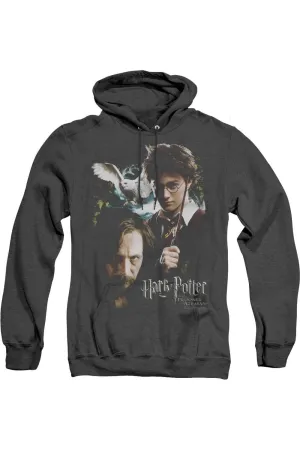 Harry Potter Harry And Sirius Adult Heather Hoodie / Hooded Sweatshirt