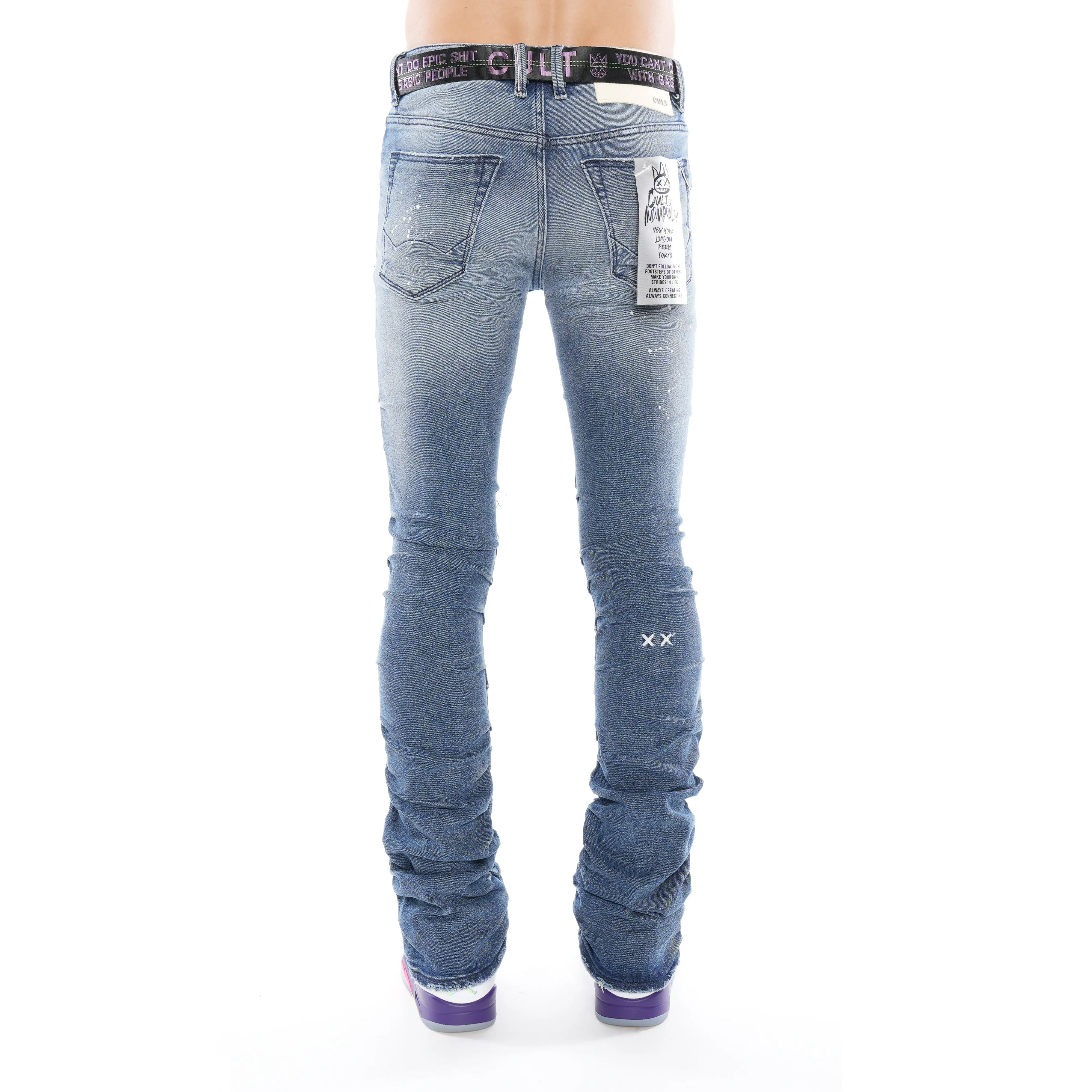 Hipster Nomad Boot Belted Stretch