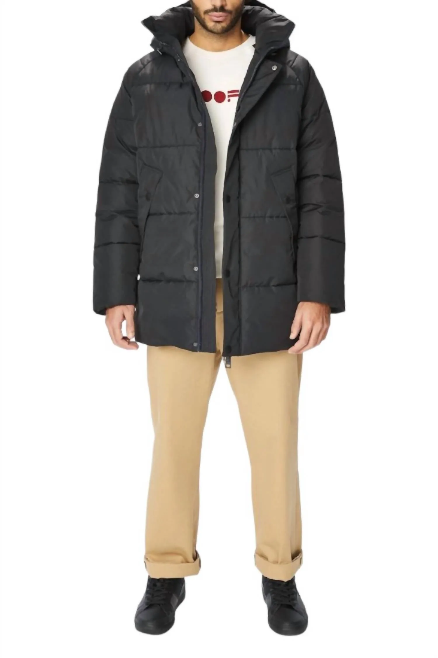 Hooded 5989 Jacket In Black