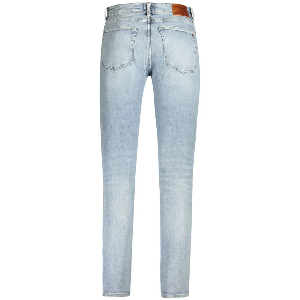 Hugo Boss blue Cotton Jeans & Men's Pant