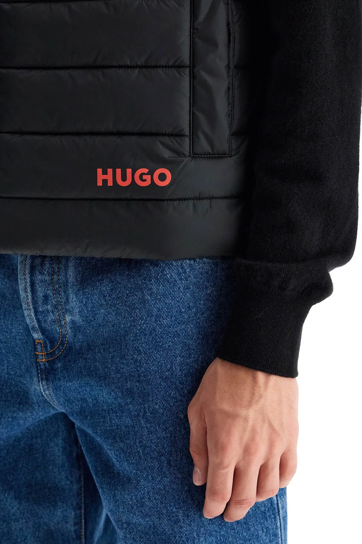 Hugo Men's Padded Brentino Vest