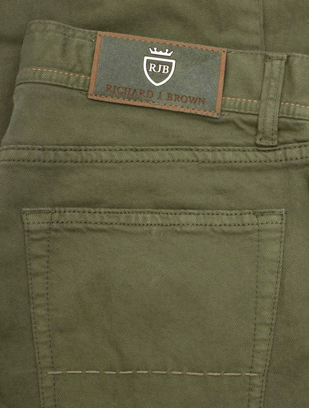 Icon Daily Comfort Jean Oil Green