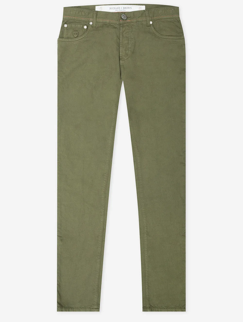 Icon Daily Comfort Jean Oil Green
