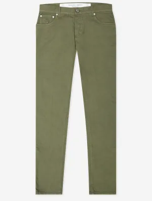 Icon Daily Comfort Jean Oil Green