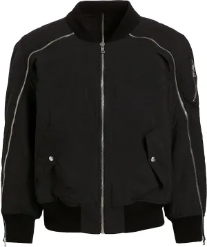 Issac Bomber Jacket In Black