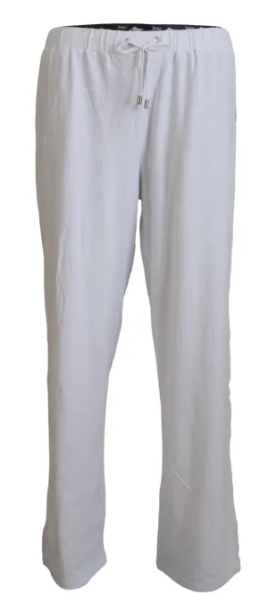 John Galliano Elegant Wide Leg Cotton Men's Pants