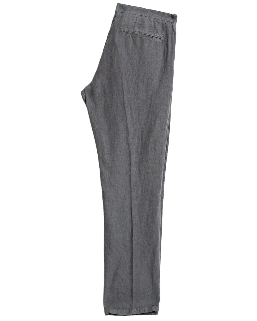 John Varvatos Sal Side Seam Pocket Linen-Blend Pant
