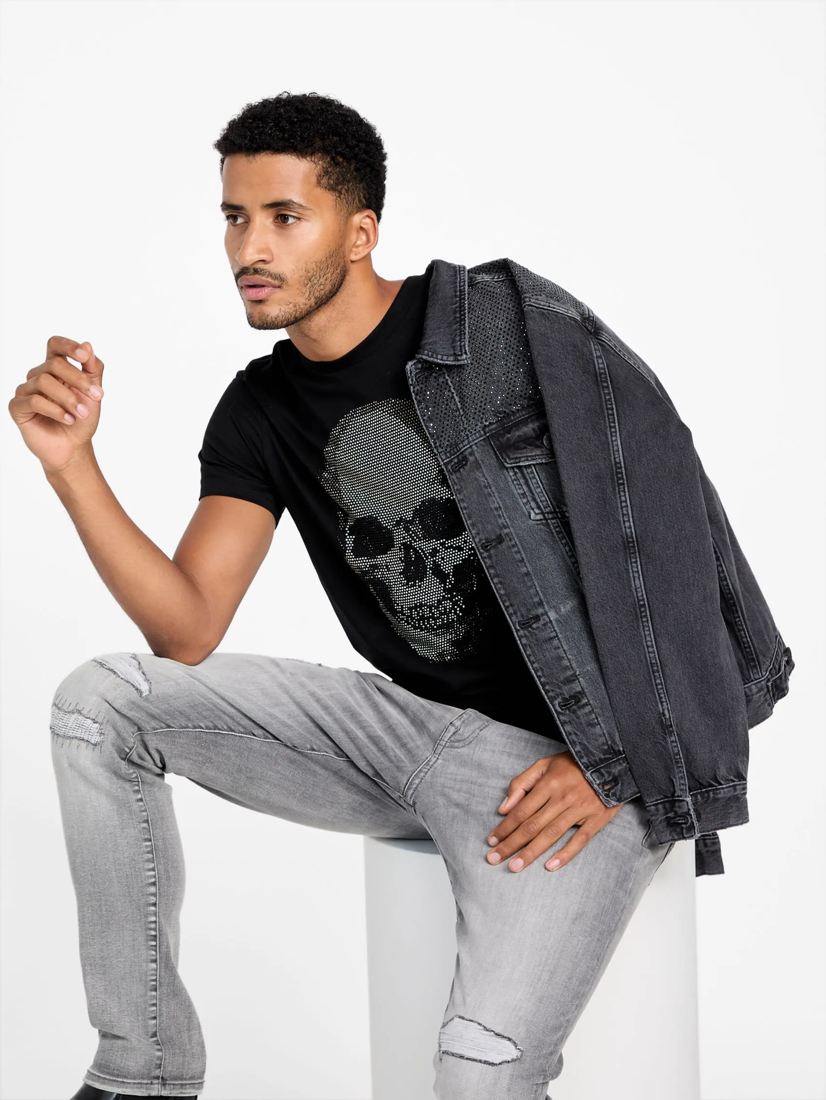 Kelsey Embellished Denim Jacket
