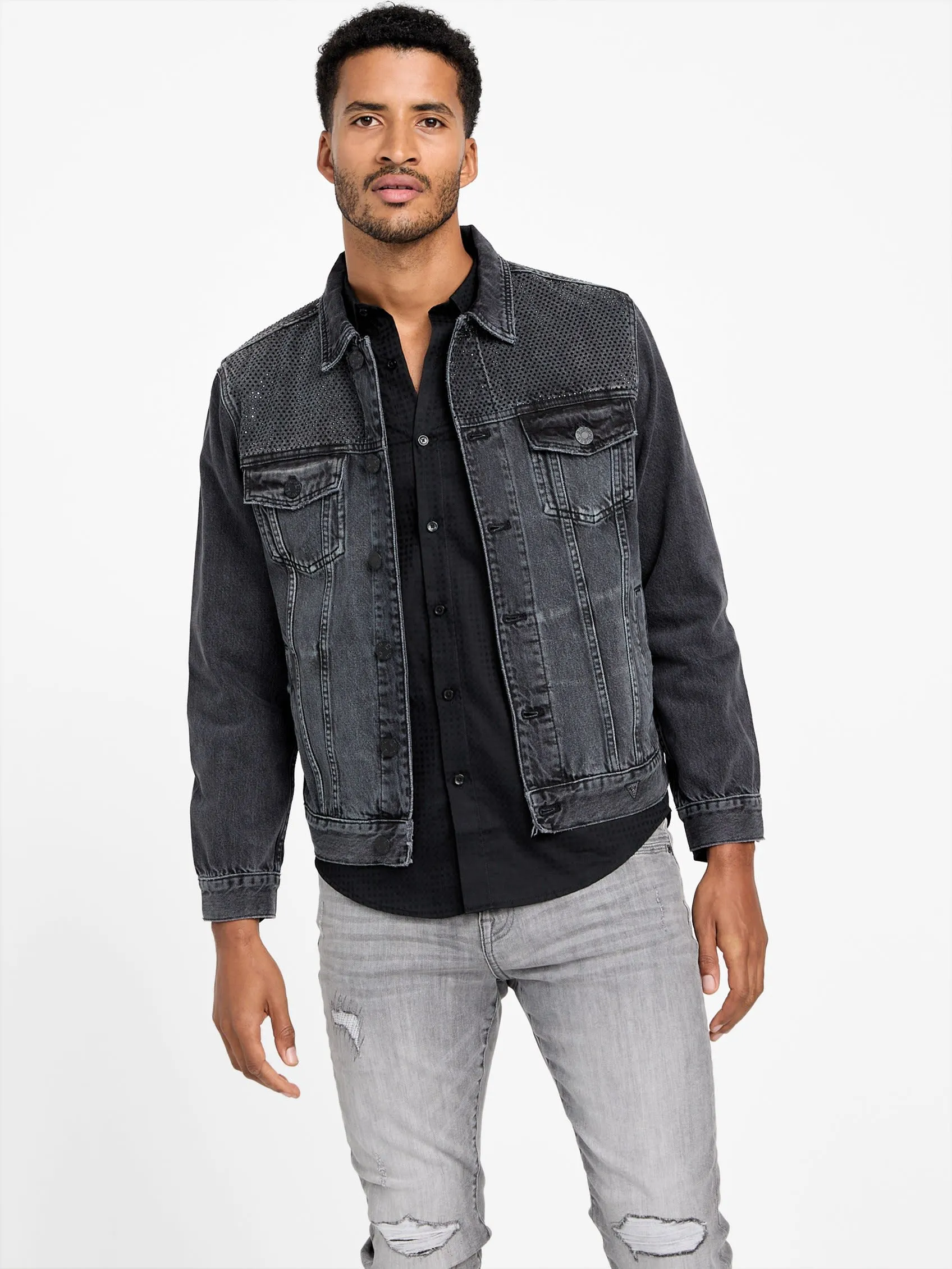 Kelsey Embellished Denim Jacket
