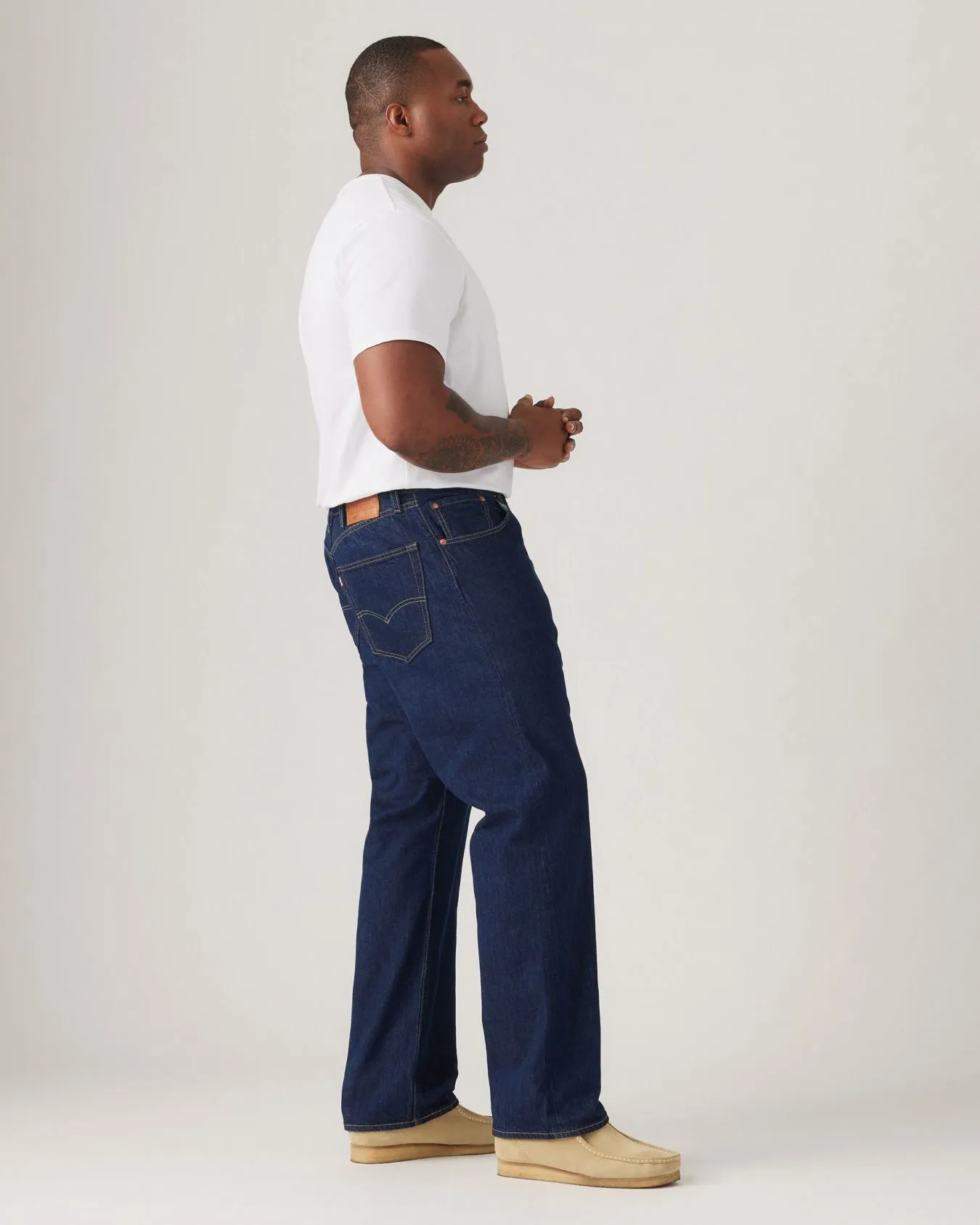 Levi's® Big & Tall 501 Original Jeans - Onewash Blue