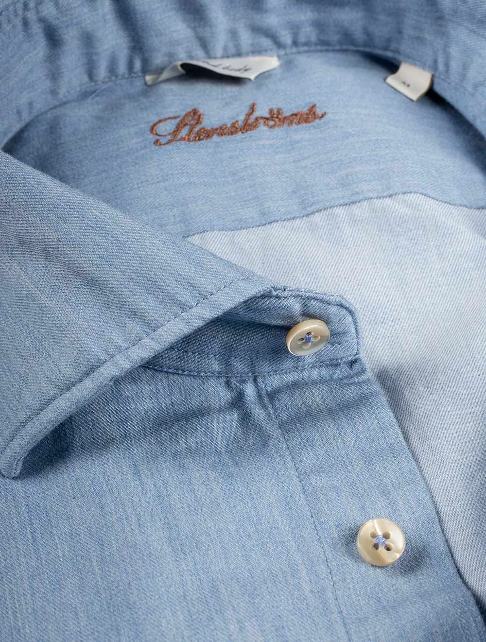 Light Denim Shirt Navy