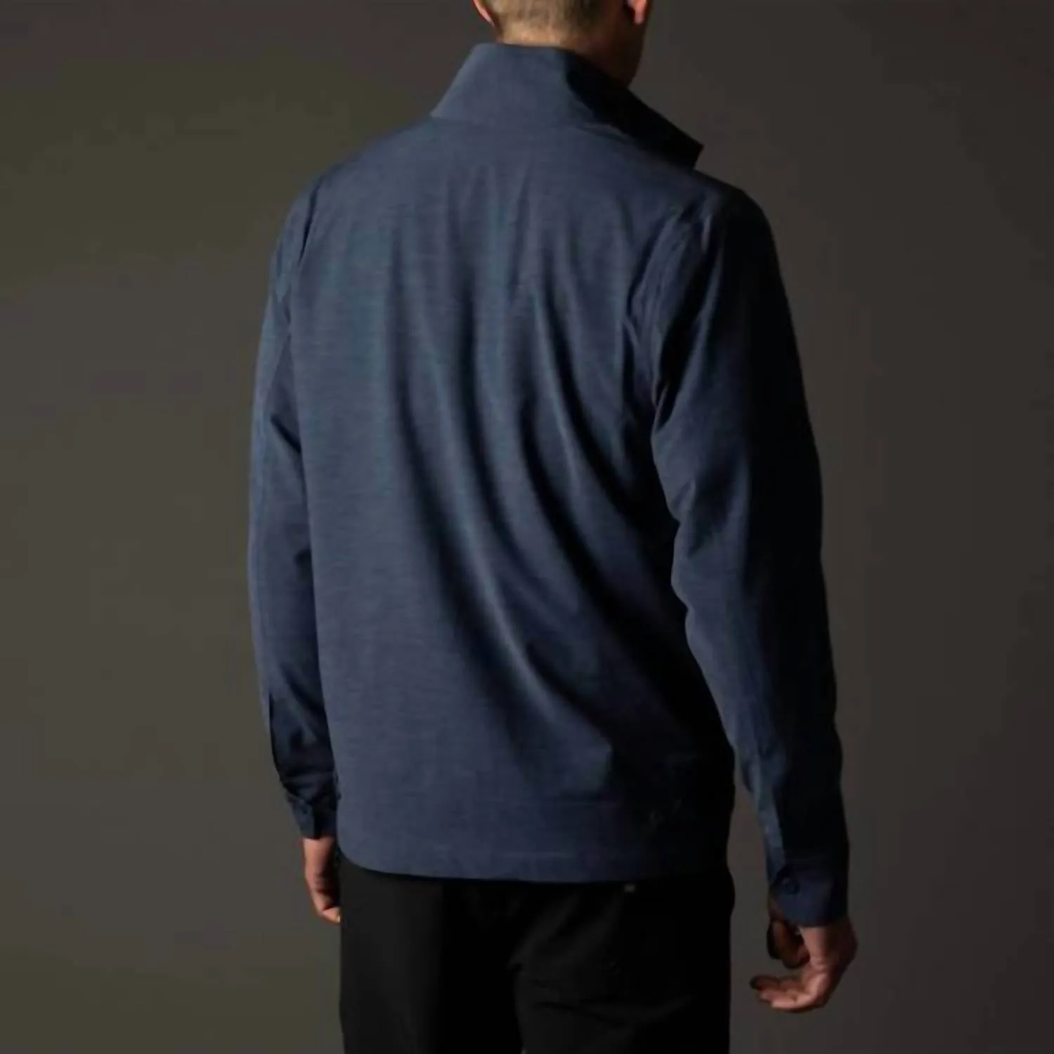 Lightweight Track Jacket In Navy