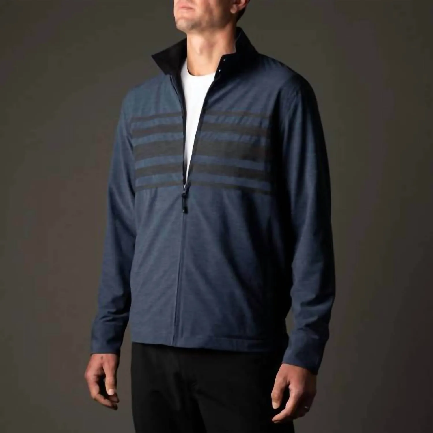 Lightweight Track Jacket In Navy
