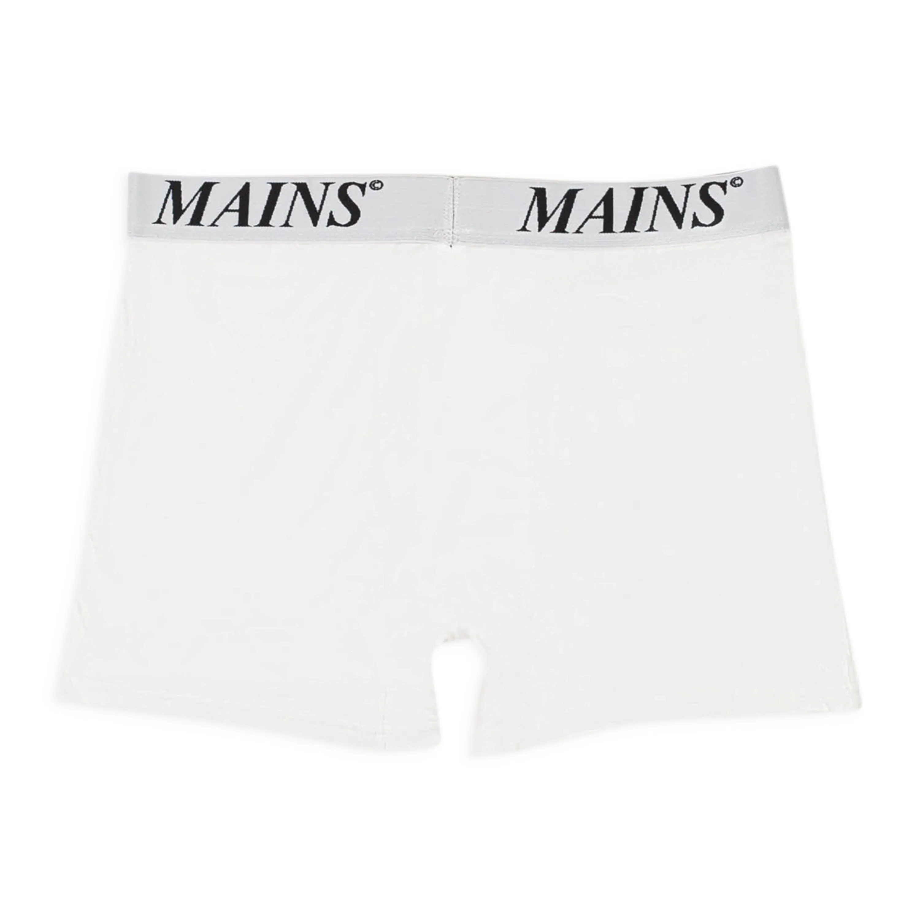 LOGO WHITE BLACK BOXER