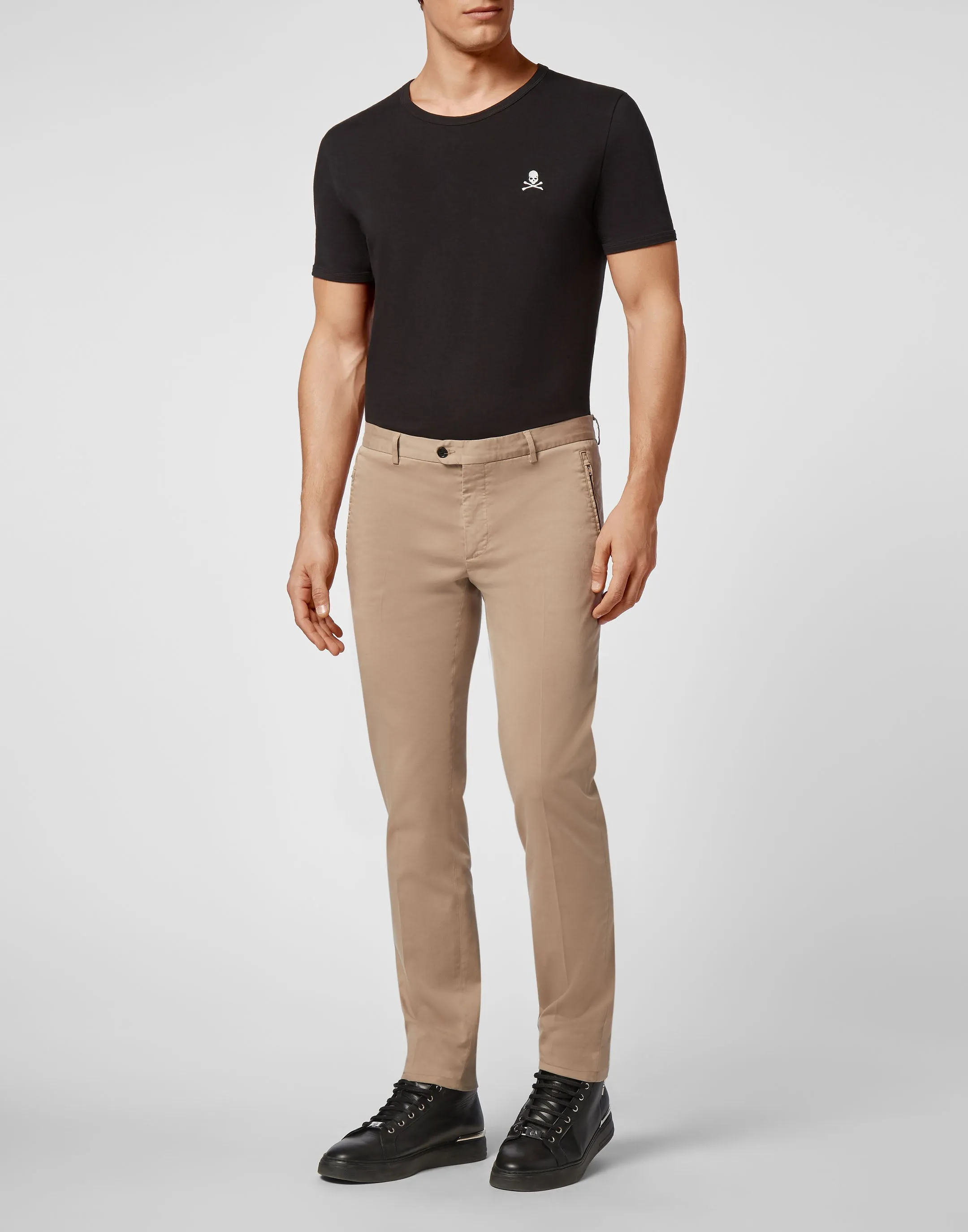Long Trousers Zipped
