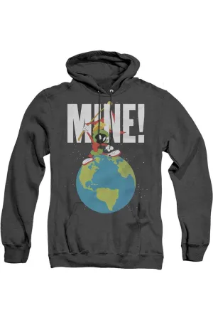Looney Tunes Mine Adult Heather Hoodie / Hooded Sweatshirt