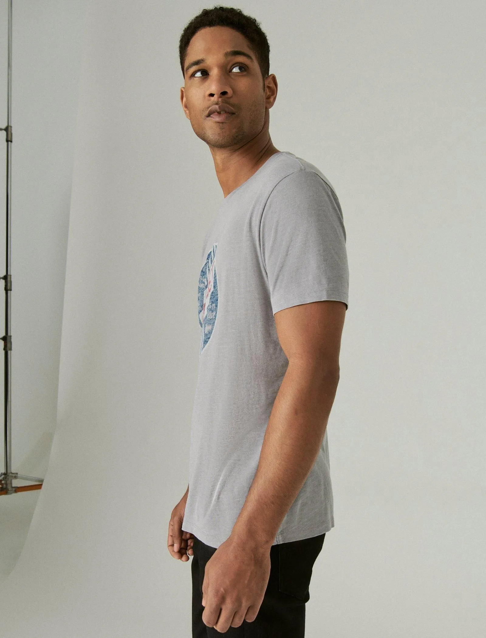 Lucky Brand Men's Chevy Logo Graphic Tee